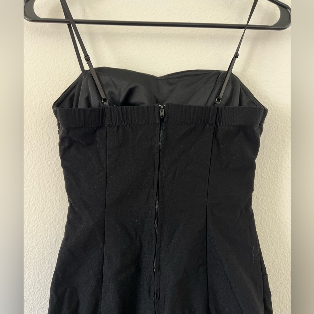 Ruby Rox Black Ruched Sweetheart Mini LBD Dress Size 3 - Picture 6 of 11